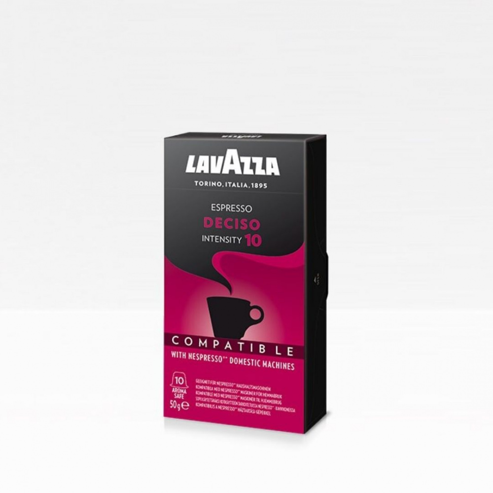 Lavazza Deciso Nespresso Compatible Coffee Capsules